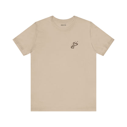 Resuscitate Brown Hearts Tee