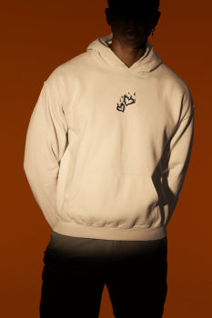 Resuscitate Brown Hearts Hoodie